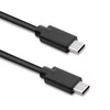 QOLTEC 52352 USB 3.1 tipo C kištukinis kabelis USB 3.1 tipo C kištukinis 2,5 m Juodas