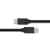 QOLTEC 52351 USB 3.1 tipo C kištukinis kabelis USB 3.1 tipo C kištukas 2m Juodas