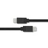 QOLTEC 52351 USB 3.1 tipo C kištukinis kabelis USB 3.1 tipo C kištukas 2m Juodas