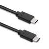 QOLTEC 52350 USB 3.1 tipo C kištukinis kabelis USB 3.1 tipo C kištukinis 1,4 m Juodas