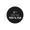 QOLTEC 50087 Nešiojamas kompiuteris AC power adapter Acer 90W 4.74 A 19V 5.5x1.7