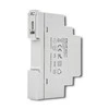 QOLTEC 50916 DIN bėgio maitinimo šaltinis 15W 12V 1.25A Pilka