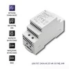 QOLTEC 50920 DIN bėgio maitinimo šaltinis 54W 12V 4.5A Pilka