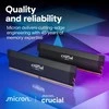 RAM „Crucial Pro“ spartinimo funkcija, 32 GB [1 x 32 GB 6000 MHz DDR5 CL40 UDIMM]