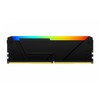 RAM „Kingston KF436C18BB2AK2/64“ 64 GB 3600 MT/s DDR4 CL18 DIMM (2 vnt. rinkinys) „FURY Beast RGB“ | „Kingston“