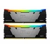 RAM Kingston KF436C18RB2AK2/64 64GB 3600MT/s DDR4 CL18 DIMM (2 komplektas) FURY Renegade RGB | Kingstonas