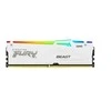 RAM „Kingston KF556C36BWEA-32“ 32 GB 5600 MT/s DDR5 CL36 DIMM FURY Beast Baltas RGB EXPO | „Kingston“