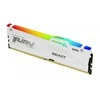RAM Kingston KF560C36BWEAK2-64 64GB 6000MT/s DDR5 CL36 DIMM (Kit of 2) FURY Beast Baltas RGB EXPO | Kingstonas