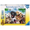 Ravensburger Dėlionė 300 vnt. - Laimingi šunys