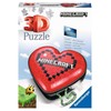 Ravensburger 3D Dėlionė 60 vnt. - Širdelės formos dėžutė - Minecraft