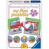 Ravensburger Dėlionė 9x2 vnt. - Transporto priemonės