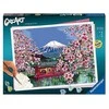 CreArt Painting: Žiemos vyšnių Japonijoje 201778 RAVENSBURGER Skaičių rašymas 40x30cm