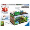 Ravensburger 3D Dėlionė 216 vnt. - Minecraft dėžutė