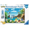 Ravensburger Dėlionė 200 vnt. - Pokemonas
