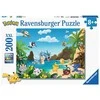 Ravensburger Dėlionė 200 vnt. - Pokemonas