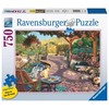 Ravensburger Dėlionė 750 vnt. - Gražus kiemelis