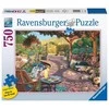 Ravensburger Dėlionė 750 vnt. - Gražus kiemelis