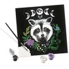 Ravensburger CreArt Pixie Cold Edition Raccoon dažymo puslapis