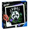 Ravensburger CreArt Pixie Cold Edition Raccoon dažymo puslapis