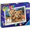 Tapymas pagal skaičius Little Lion Cubs 23616 Ravensburger