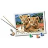 Tapymas pagal skaičius Little Lion Cubs 23616 Ravensburger