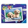 Ravensburger CreArt spalvinimo knygelė vaikams šuniukai