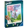 Ravensburger CreArt pavasario Paryžiuje spalvinimo knyga