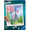 Ravensburger Rinkinys tapybai pagal skaičius pavasaris Paryžiuje