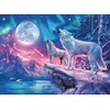 Ravensburger Dėlionė 500 vnt. - Vilkas šiaurės pašvaistėje