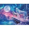 Ravensburger Dėlionė 500 vnt. - Vilkas šiaurės pašvaistėje