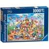 Ravensburger Dėlionė 1000 vnt. - Disney personažų karnavalas
