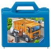 Ravensburger kubelių dėlionė „Mėgstamos transporto priemonės“, 12 kubelių