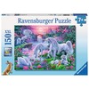Ravensburger Dėlionė 150 vnt. - Vienaragis saulėlydžio metu