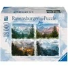 Ravensburger Dėlionė 18000 vnt. - Neišvanšteino pilis 4-iuose metų laikuose
