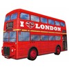 Ravensburger "3D" Dėlionė 216 vnt. - Londono autobusas: Pieštukinė