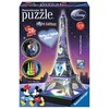 3D galvosūkis Disney Eifelio bokštas su šviesa - RAVENSBURGER 3D dėlionė