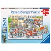 Ravensburger Dėlionė 2x24 vnt. - Didvyriai veiksme