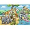 Ravensburger Dėlionė 2x24 vnt. - Sveiki atvykę į zoologijos sodą