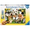 Ravensburger Dėlionė 300 vnt. - Laimingi gyvūnai