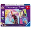 Ravensburger Dėlionė 3x49 vnt. - Vienaragio akademija