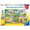 Ravensburger Dėlionė 3x49 vnt. - Brolių Grimų pasakos