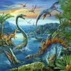Ravensburger Dėlionė 3x49 vnt. - Dinozaurai