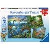 Ravensburger Dėlionė 3x49 vnt. - Dinozaurai
