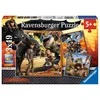 Dėlionė RAVENSBURGER rinkinys dėlionių Kaip Prisijaukinti Slibiną 3x49 det., 092581