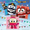 3 x 49 Puzzle Robot Trains - RAVENSBURGER dėlionė