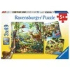 Ravensburger Dėlionė 3x49 vnt. - Gyvūnai