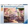 Ravensburger Dėlionė 500 vnt. - Upės magija