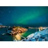 Ravensburger Dėlionė 500 vnt. - Šiaurės pašvaistė Bergsfjorde