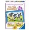 Ravensburger Dėlionė 3 x 6 vnt. - Mano pirmoji dėlionė