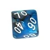 REBEL RPG kauliukų rinkinys - Dviejų spalvų - Juodas ir Mėlyna